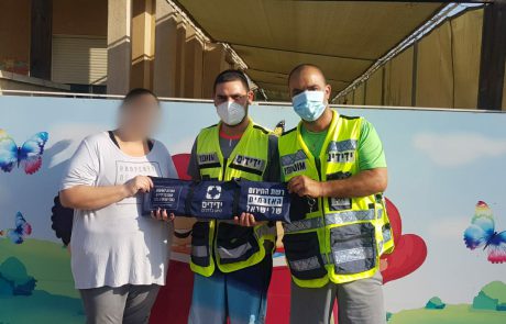 פעוט ננעל ברכב וחולץ 📸