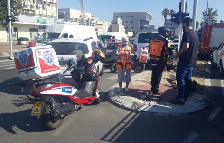 הולכת רגל נפצעה באורח קשה